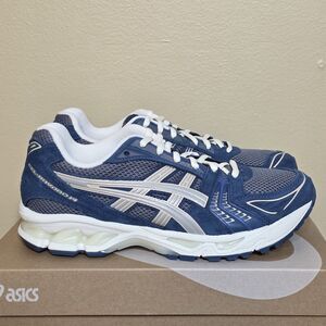 ASICS Gel-Kayano 14 Dark Pewter/Seal Grey 1201A161-029 Men's Size 7.5 Women's 9